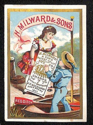 Scarce victorian trade - scarce, card